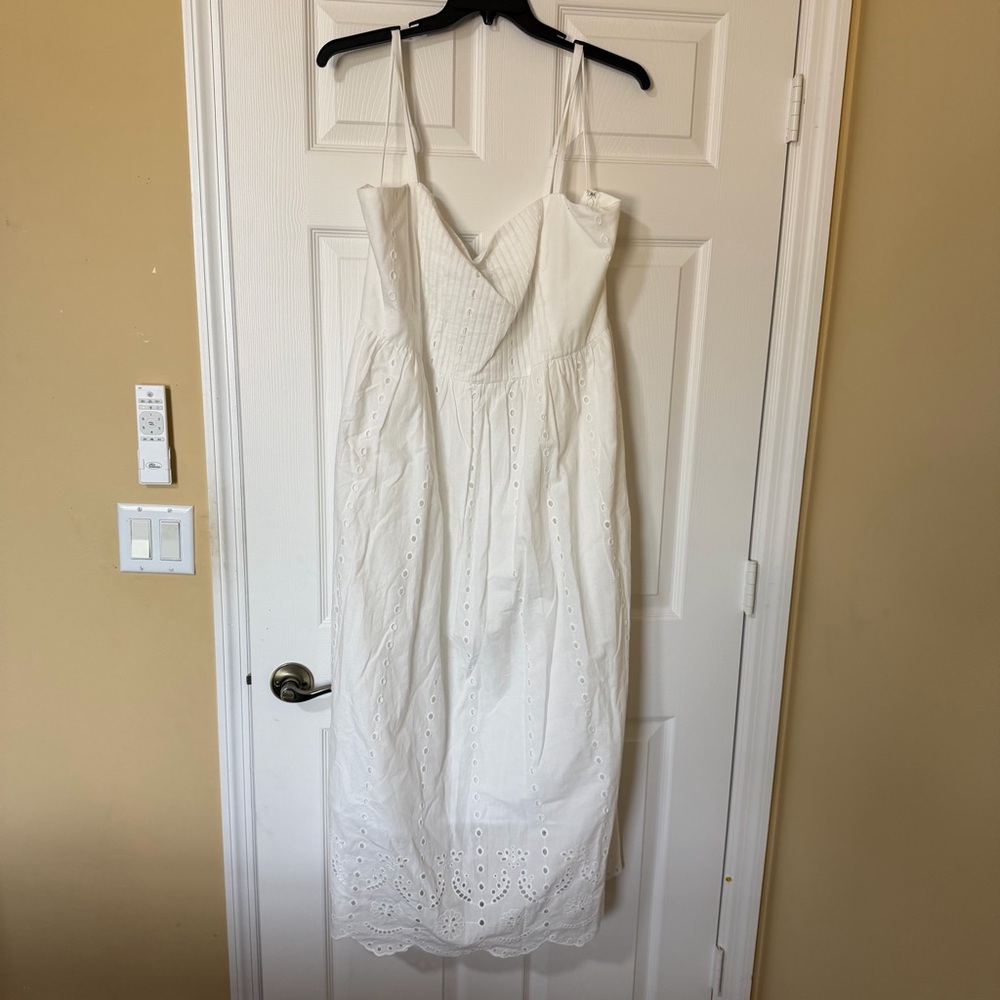 NWT Layered with Love White Poppy‎ Cotton Eyelet Embroidered Sleeveless 3X - Picture 2 of 6